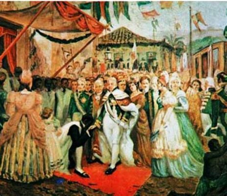  A Chegada de D. Pedro II ao Rio de Janeiro em 1840, Uma Sinfonia de Cores e Emoção Imperial!